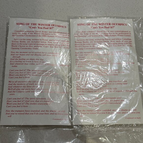 1988 VINTAGE OLYMPICS CALGARY LOT OF 2 SETS PINS COCOA COLA - Picture 6 of 7